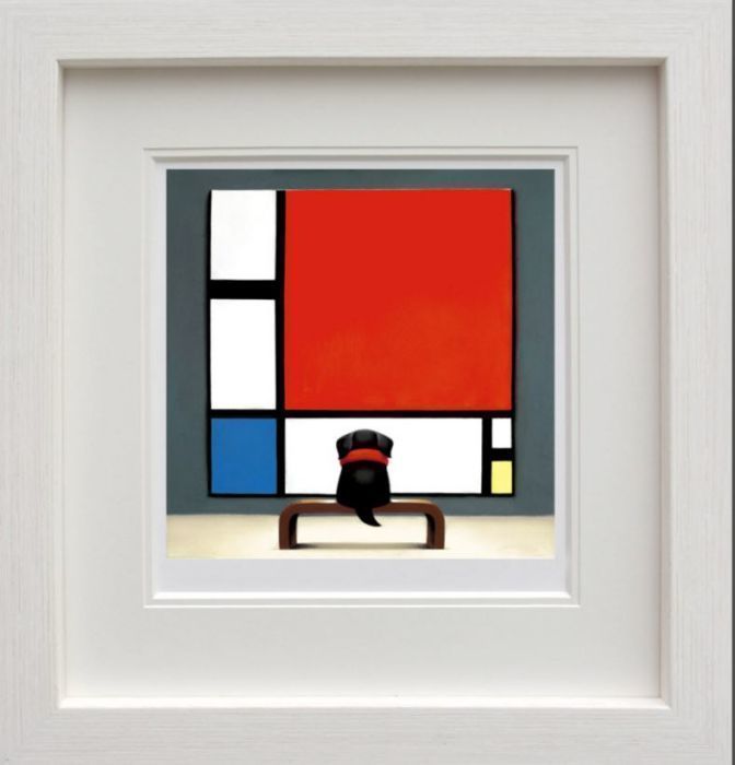 Contemplating Mondrian by Doug Hyde