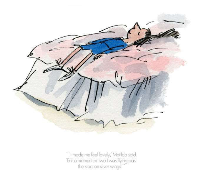 It made me feel lovely by Sir Quentin Blake