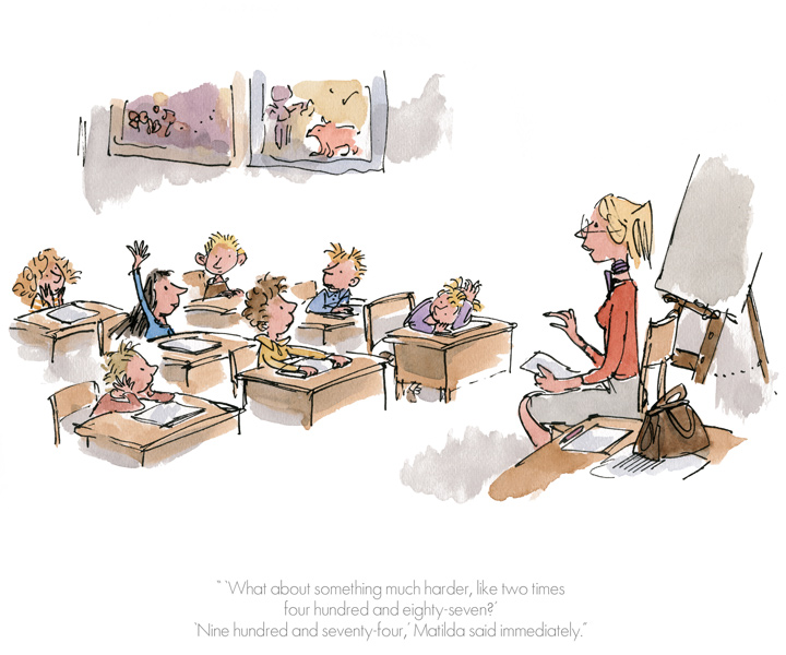 Nine hundred and seventy-four by Sir Quentin Blake