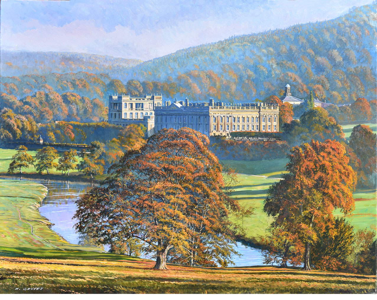 Autumn Gold, Chatsworth by Michael Groves