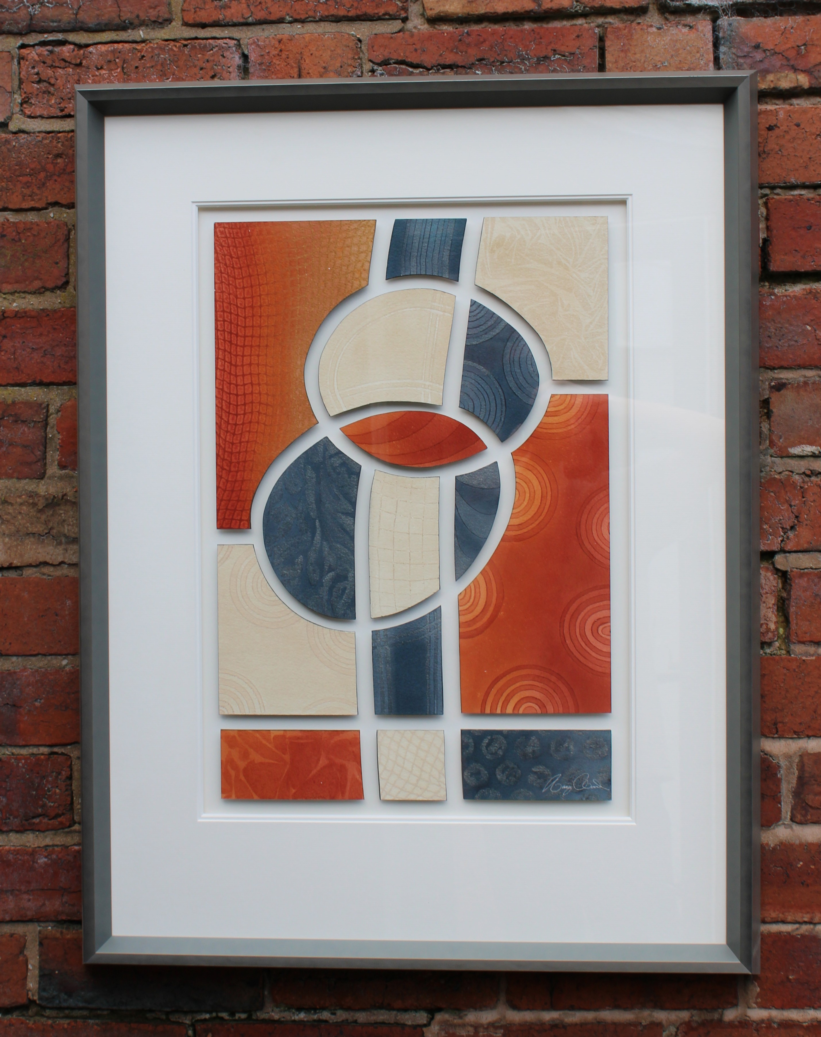 Abstact Mixed Media by Nancy Wood