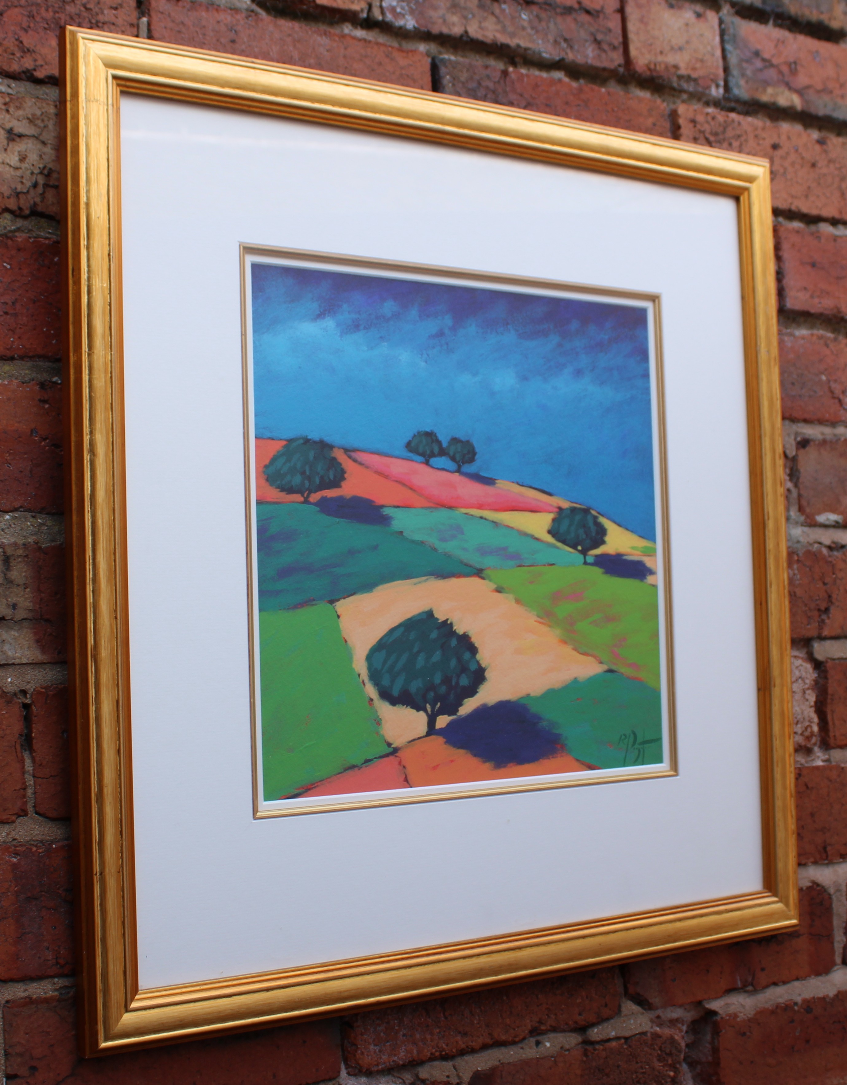 Colourful Fields 1 by Richard Pargeter