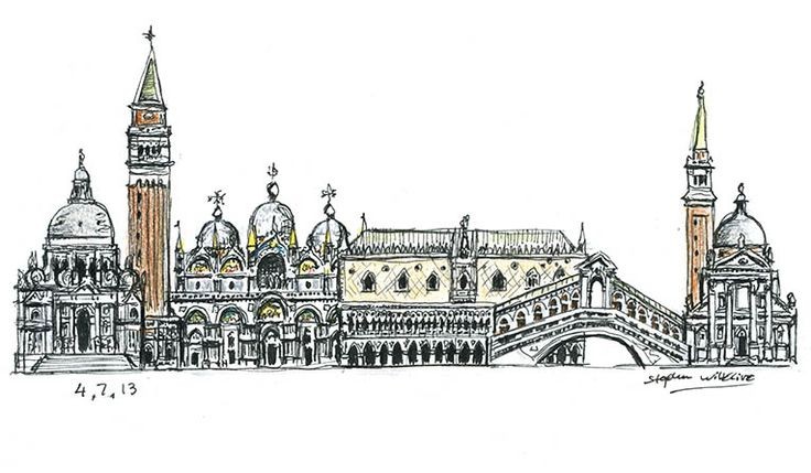 Venice montage 4.7.13 by Stephen Wiltshire