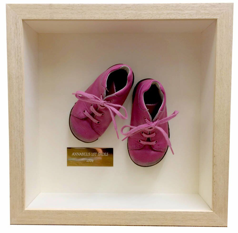 3D Object Custom Box Framing - pink shoes 152400000 