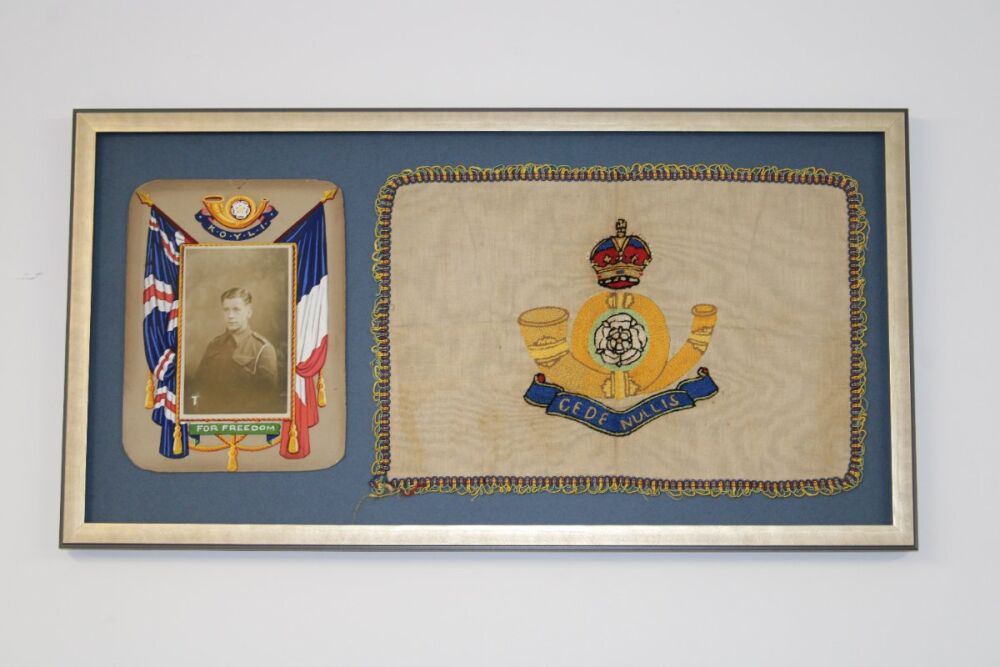 Antique Photograph and Embroidery