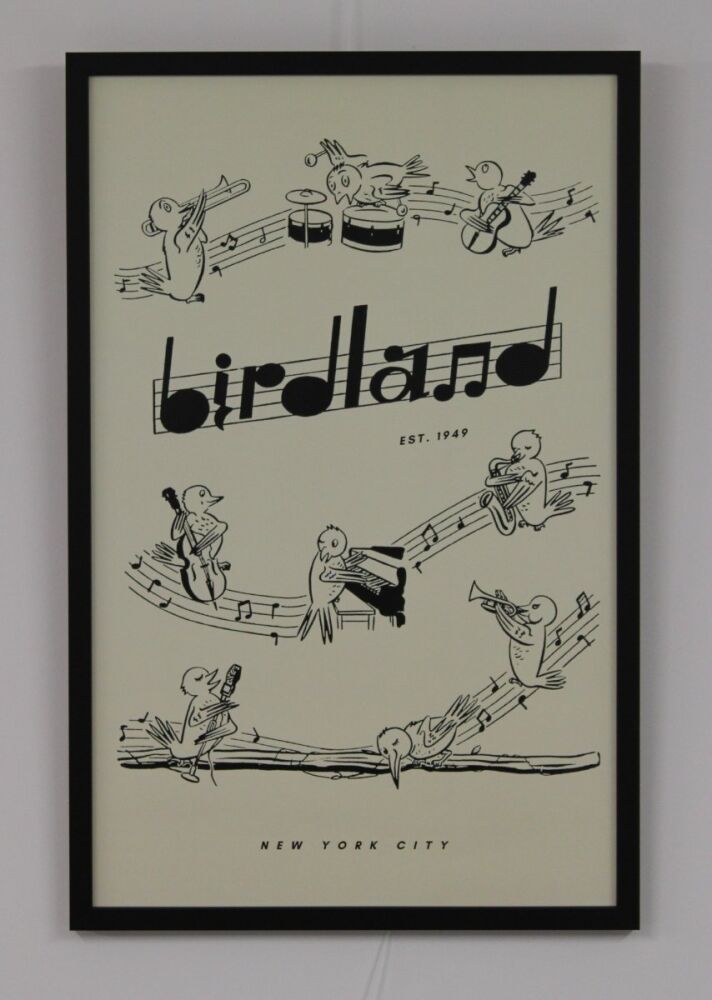 Print for New York’s Birdland Jazz Club