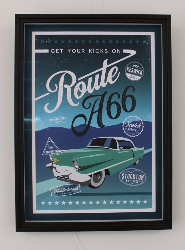 Print of Get your kicks on Route A66