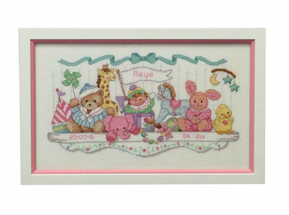 Cross Stitch of Nursery Toys
