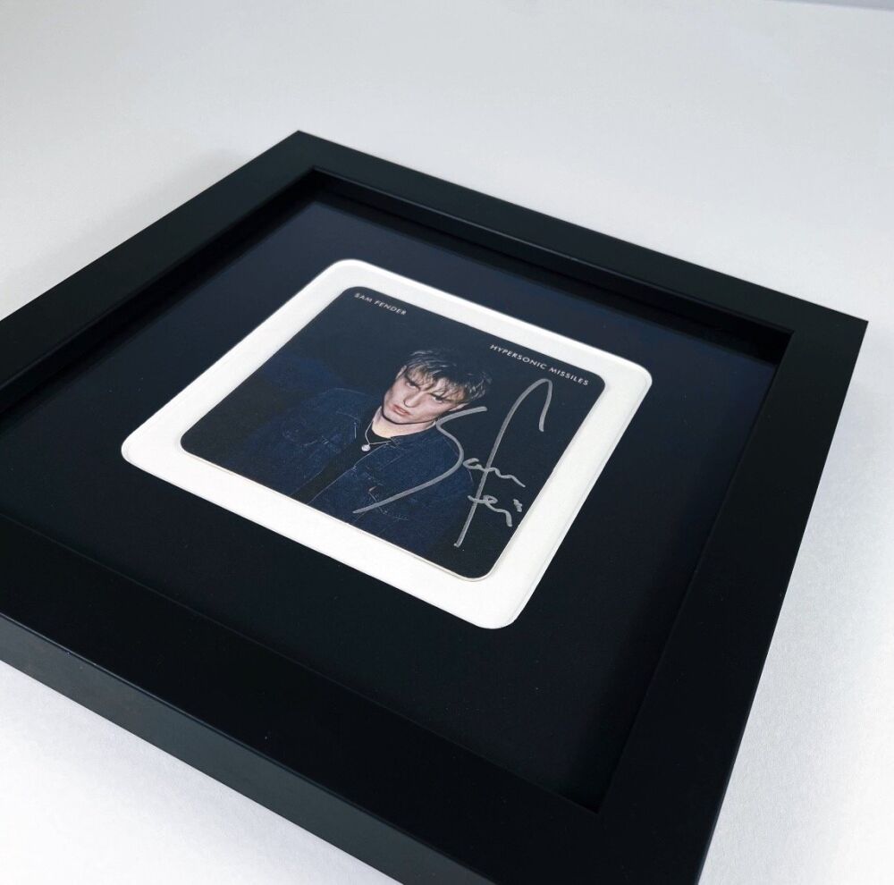 Drinks Coaster Signed by Sam Fender