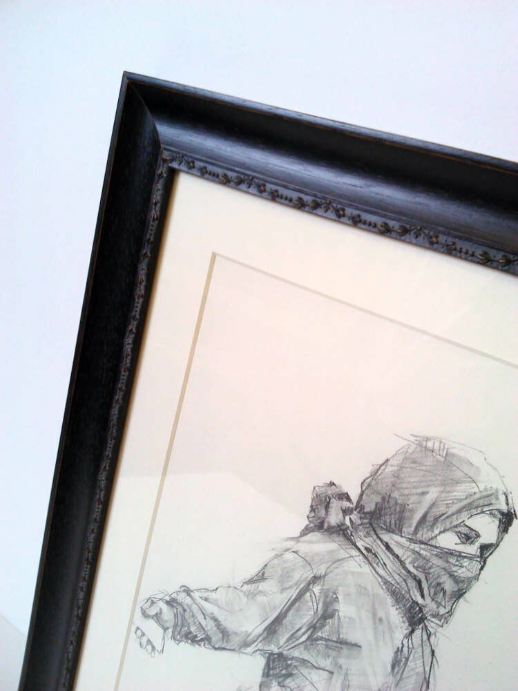 Original Drawings Framed - larson juhl marais 