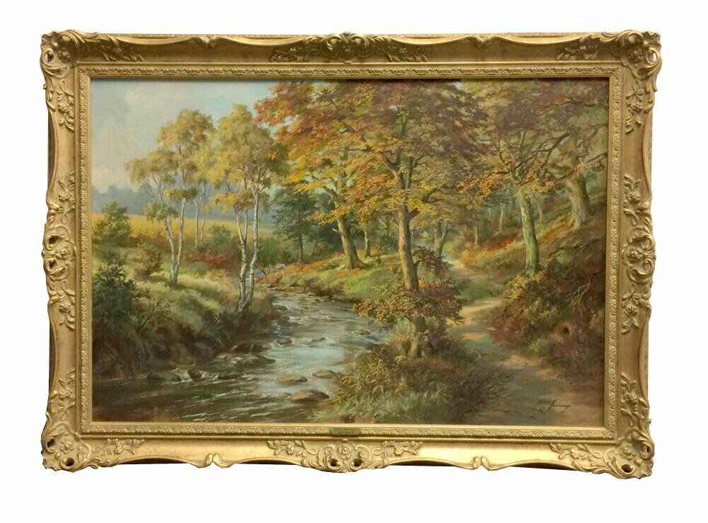 Ornate Frame for Louis Jennings Oil Painting