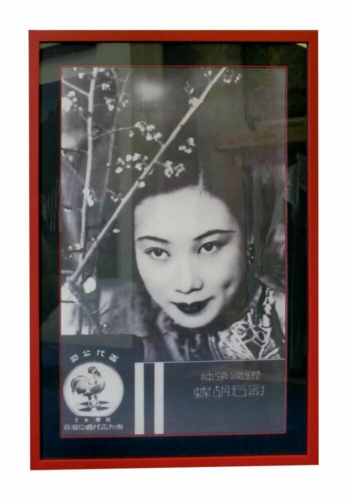Vintage Poster of Butterfly Wu