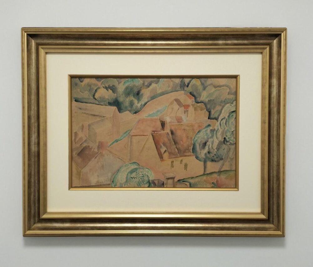 Watercolour by Roger Fry