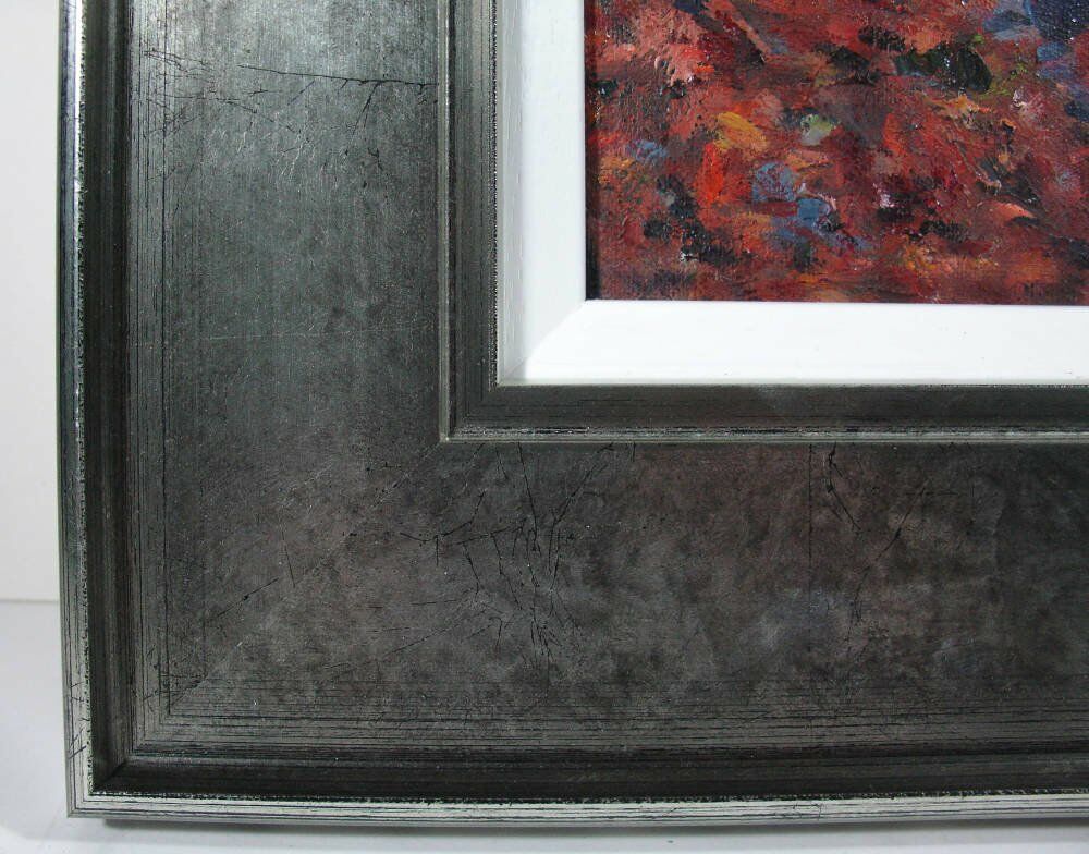 Double frame - Gustav Klimt - Beech Forrest framed