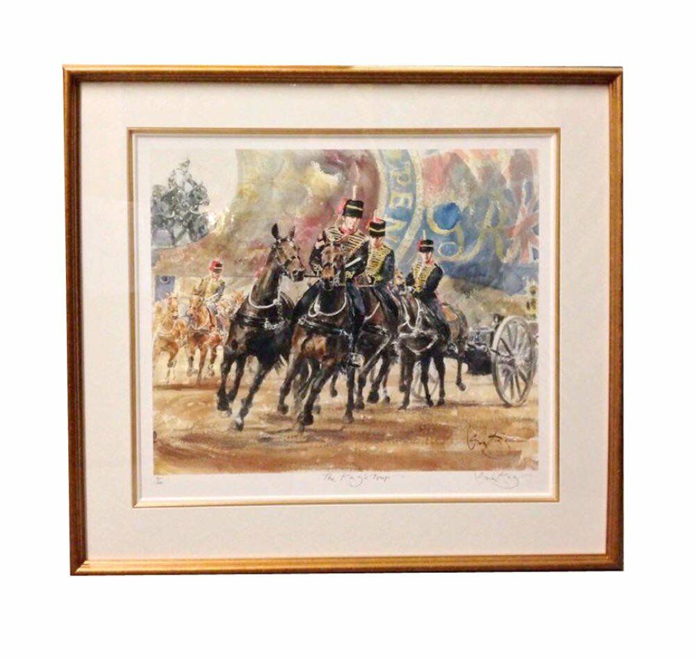 Limited edition print gordon king - The Kings Troop by Gordon King