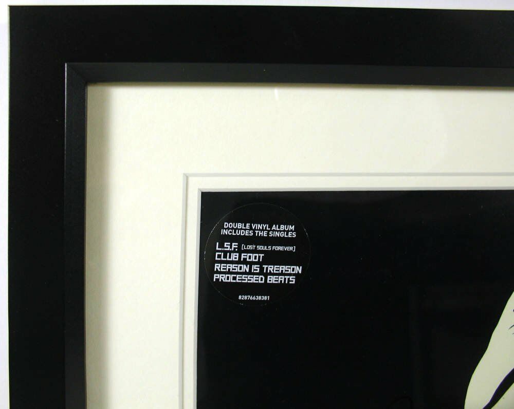 Kasabian signed album artwork -cheaper frames uv protected