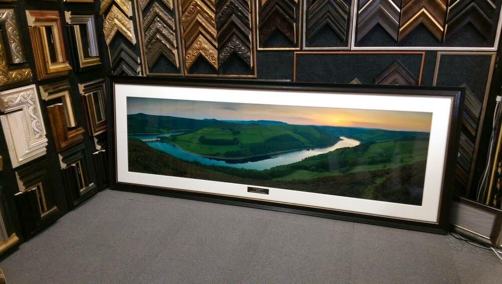 Dresden Derbyshire framers panscape photography - Panoramic of Derwent Edge - Derbyshire framers