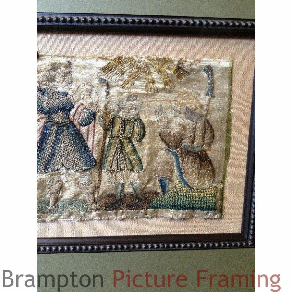 Antique Tapestry Framing