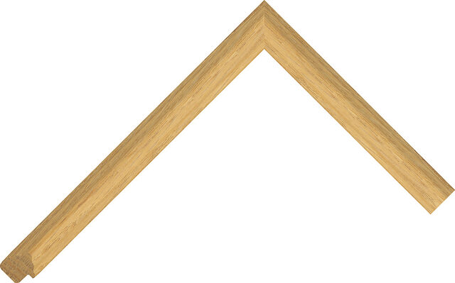 LJB Barefaced Oak Moulding AQ.110200000 picture frame moulding from the Barefaced range