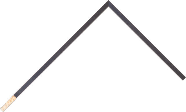 Picture Frame Moulding 117250167 - Black - 25mm wide x 5mm deep