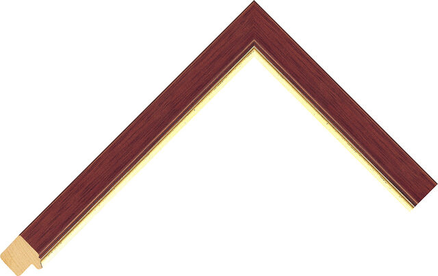 Picture Frame Moulding 120492246 - Walnut - 20mm wide x 14mm deep