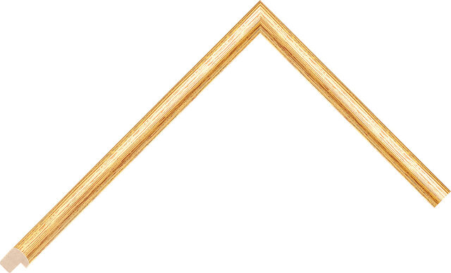 Picture Frame Moulding 121200172 - Gold - 12mm wide x 13mm deep