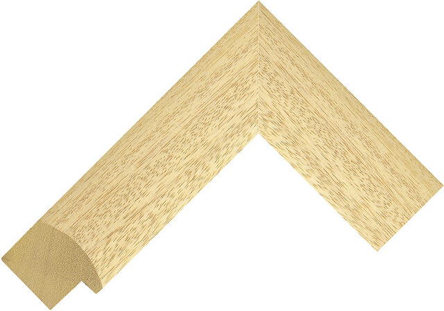 LJB Barefaced Ayous Moulding AQ.125400000 picture frame moulding from the Barefaced range