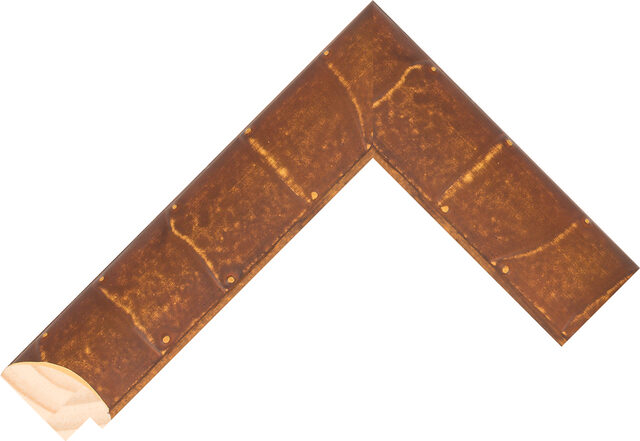 Picture Frame Moulding 141790610 - Teak - 40mm wide x 18mm deep