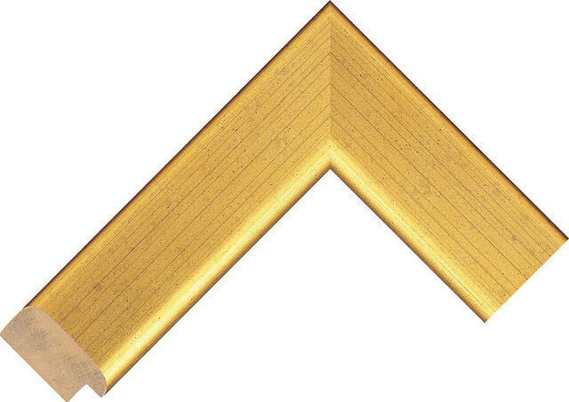 Picture Frame Moulding 144000246 - Gold - 44mm wide x 18mm deep