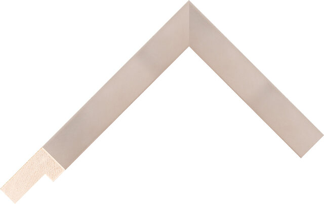 Picture Frame Moulding 145791 - Silver - 20mm wide x 37mm deep