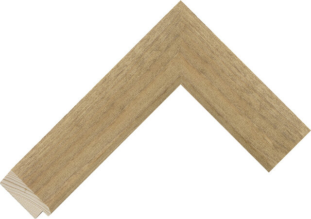 Picture Frame Moulding 1477AP - Medium Oak - 42mm wide x 15mm deep