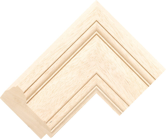 LJB Barefaced Ayous Moulding AQ.165400000 picture frame moulding from the Barefaced range
