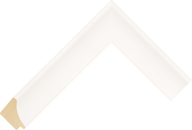 Moulding AQ.185127000 picture frame moulding from the Essentials White range