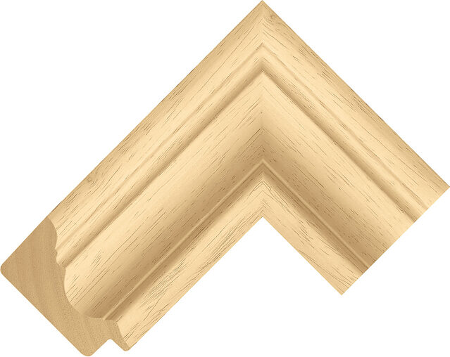 LJB Barefaced Ayous Moulding AQ.186400000 picture frame moulding from the Barefaced range