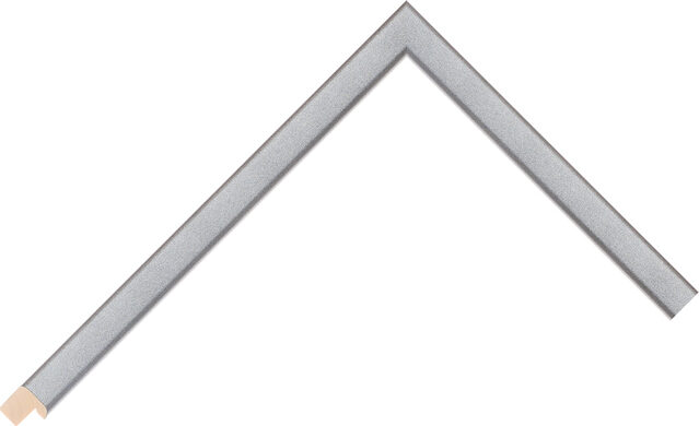 Picture Frame Moulding 202100600 - Pewter - 14mm wide x 12mm deep