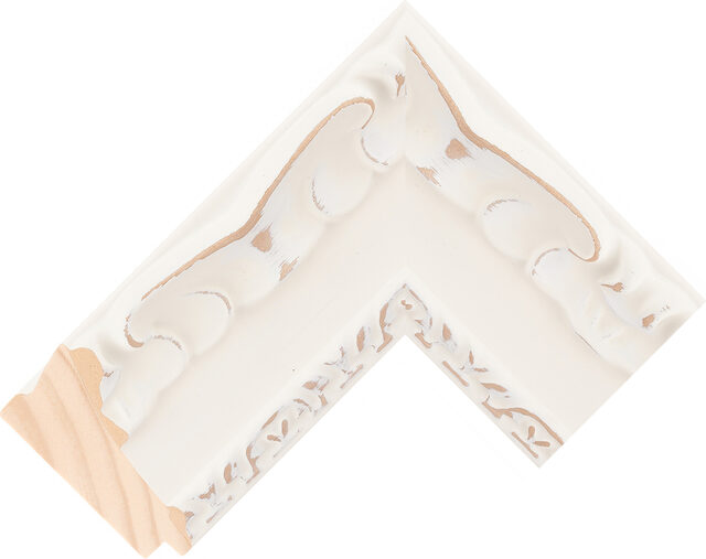 Picture Frame Moulding 202532581 - White - 80mm wide x 35mm deep