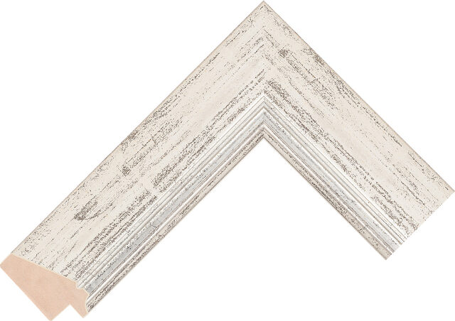 Picture Frame Moulding 202560348 - Silver - 50mm wide x 25mm deep