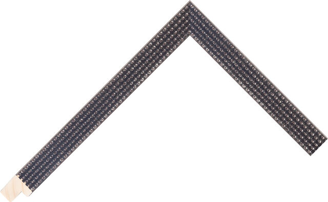 Picture Frame Moulding 217170017 - Black - 17mm wide x 19mm deep