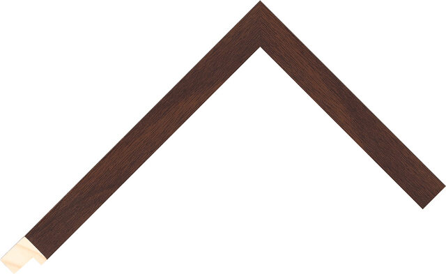 Picture Frame Moulding 217170536 - Embossed Walnut - 17mm wide x 17mm deep