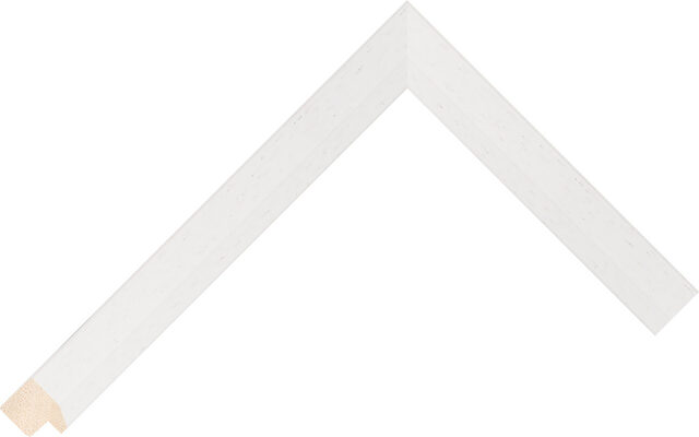 Picture Frame Moulding 219000127 - White - 20mm wide x 15mm deep