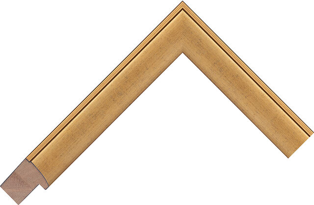 Picture Frame Moulding 221737004 - Gold - 24mm wide x 30mm deep