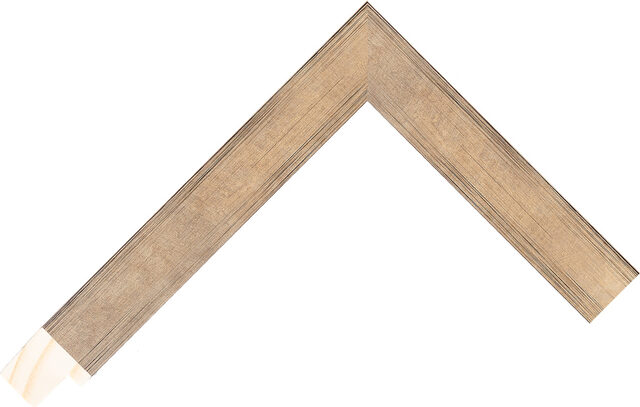 Picture Frame Moulding 232170673 - Champagne/Black - 22mm wide x 23mm deep