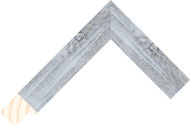 Picture Frame Moulding 233170549 - Whitewashed Grey - 30mm wide x 30mm deep