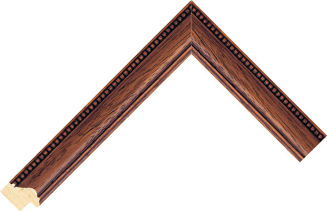 Picture Frame Moulding 244494000 - Dark Wood - 24mm wide x 16mm deep