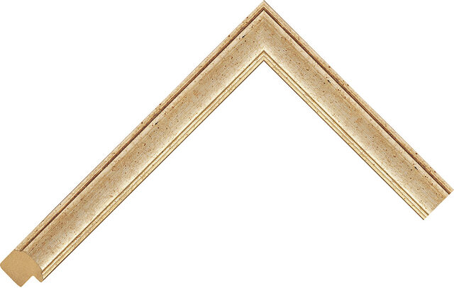 Picture Frame Moulding 252400000 - Silver - 20mm wide x 14mm deep