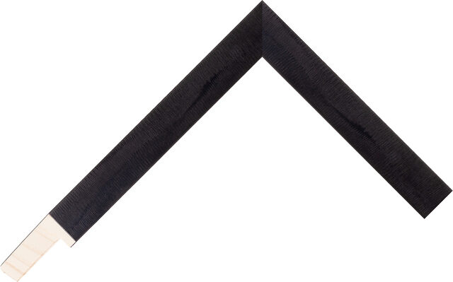 Picture Frame Moulding 254904 - Black - 18mm wide x 37mm deep