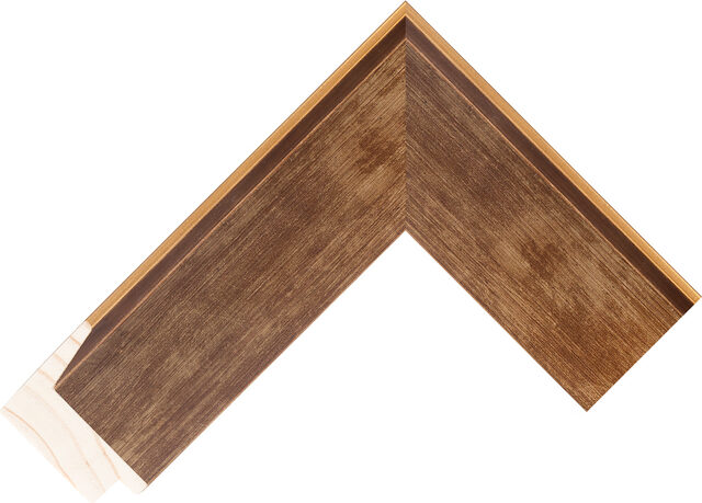 Picture Frame Moulding 260486727 - Warm Gold - 48mm wide x 38mm deep