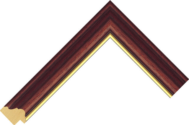 Picture Frame Moulding 267499246 - Walnut - 30mm wide x 21mm deep