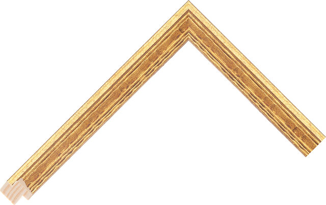 Picture Frame Moulding 270921009 - Gold - 21mm wide x 20mm deep