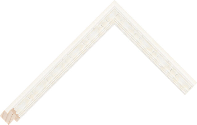 Picture Frame Moulding 270921028 - White - 21mm wide x 20mm deep